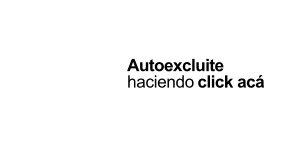 Autoexclusión
